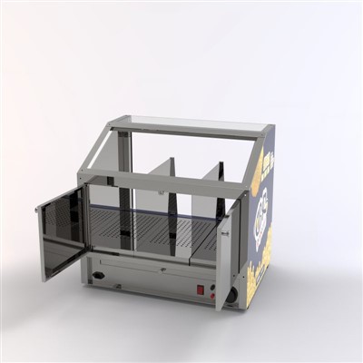 展示免费的爆米花